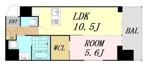 La Douceur天満の物件間取画像